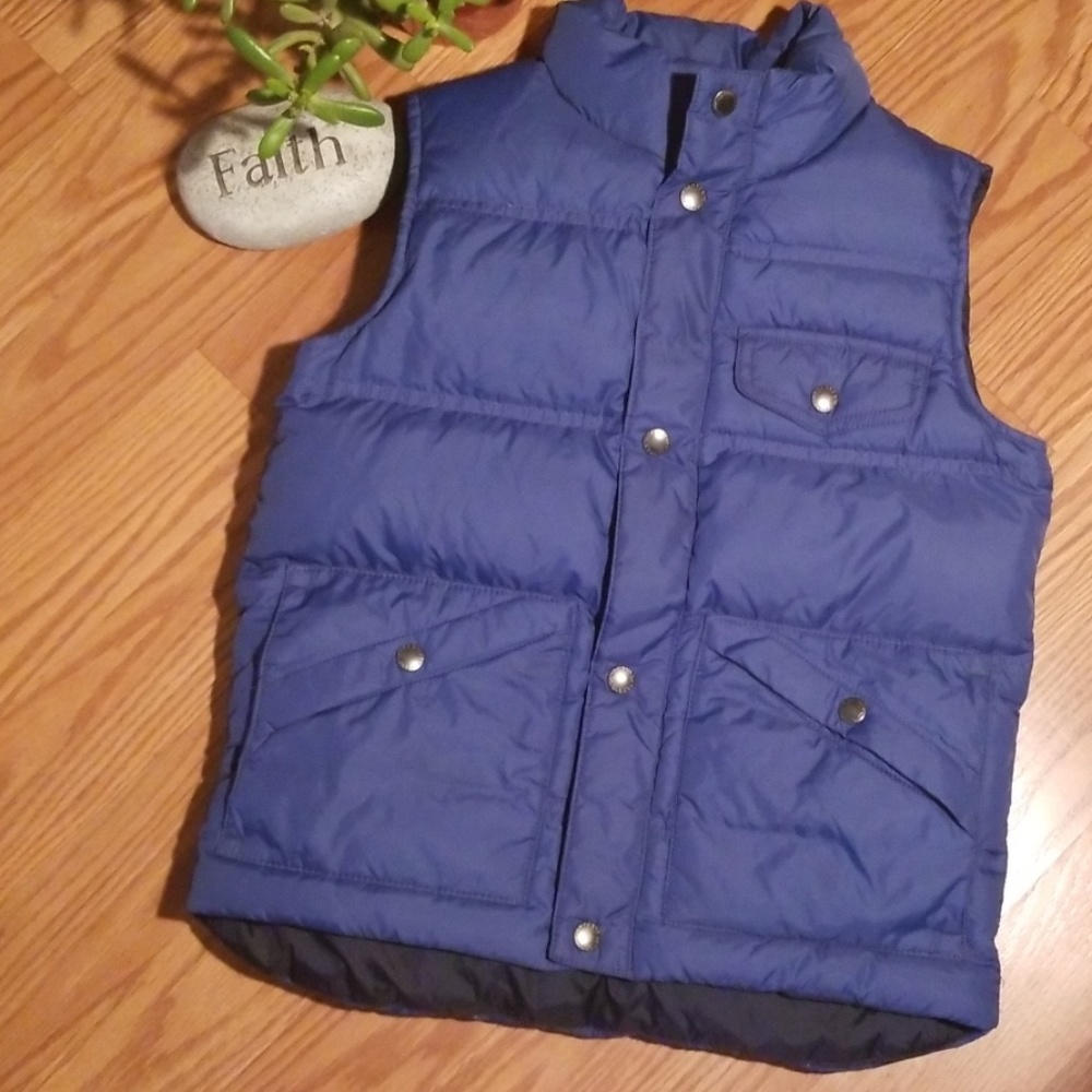 Lands end‎ puffer vest s8 down fill